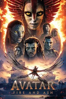Avatar: Fire and Ash poster in the IPTV 4K on-demand library
