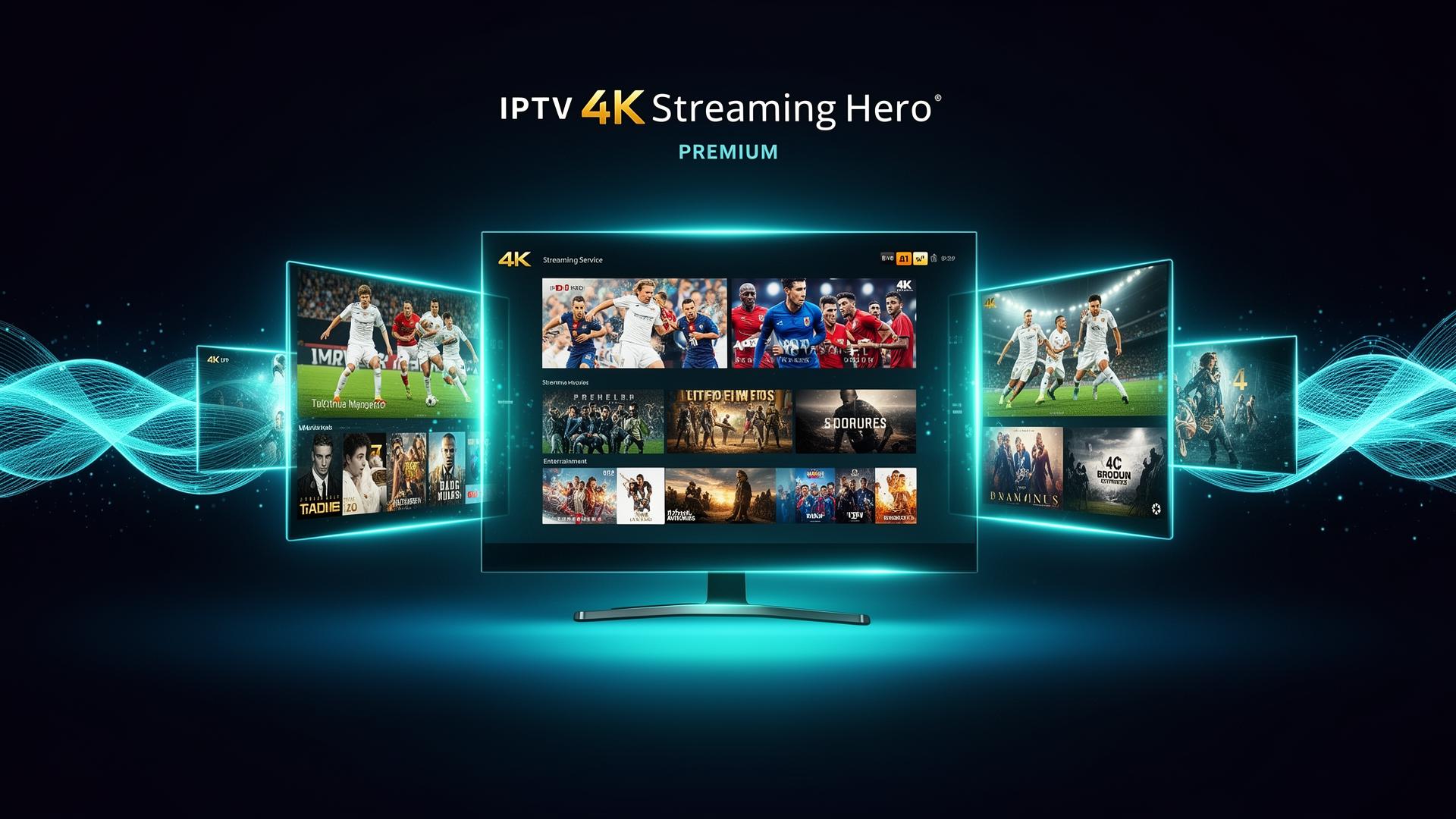 IPTV 4K Premium Streaming Service
