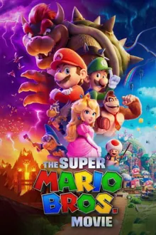 The Super Mario Bros. Movie poster in the IPTV 4K on-demand library